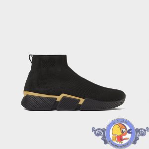 اسنیکرز زارا ZARA SOCK-STYLE HIGH-TOP SNEAKERS