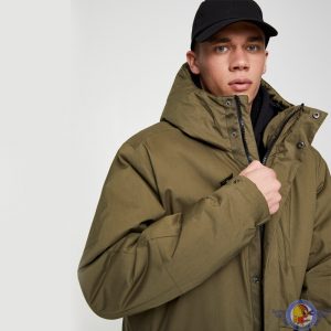 کاپشن ضد آب کلاه دار PULL&BEAR