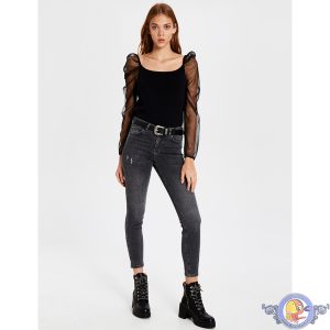 شلوار جین زنانه دودی LCWaikiki Bilek Boy Skinny Jean Pantolon