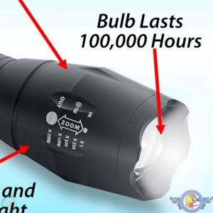 چراغ قوه زوم دار پلیس 22X