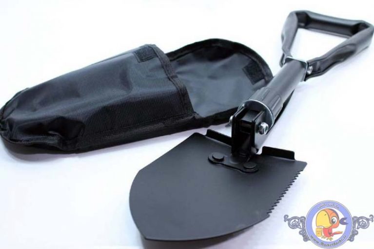 بیل و تیشه تاشو کمپینگ سایز متوسط