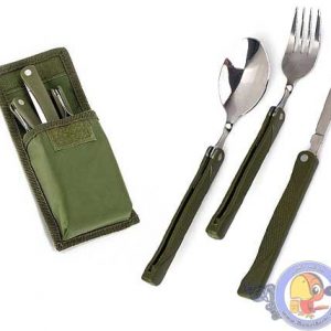 ست قاشق، چنگال و کارد تاشو مسافرتی