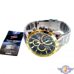 ساعت مچی کاسیو EFR178 (Silver _ Gold_ Black)