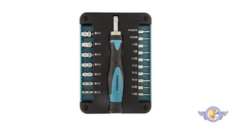 مجموعه پیچ گوشتی پاورست 18 عددی مدل TH1018