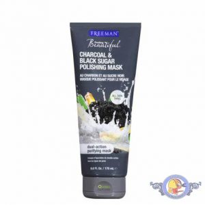 ماسک زغال و شکر سیاه فریمن