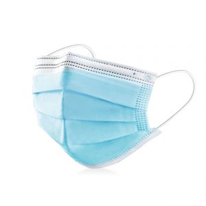 ماسک سه لایه خارجی با گیره بینی بسته ۵۰ عددی