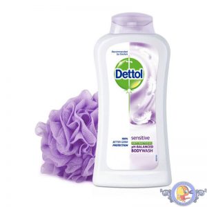 شامپو بدن آنتی باکتریال Dettol Sensitive