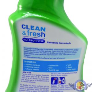 پاک کننده چندمنظوره دتول Dettol مدل Clean & Fresh رایحه سیب سبز