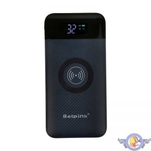 پاوربانک بلپینک مدل BP932WP ظرفیت 10000 باقابلیت شارژ وایرلس