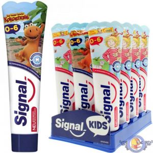 خمیر دندان کودک سیگنال Signal رده سنی 0-6 سال