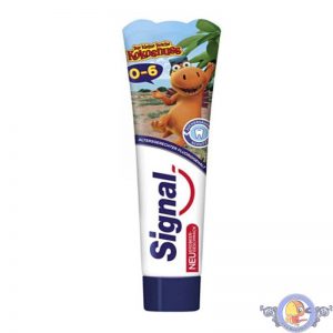 خمیر دندان کودک سیگنال Signal رده سنی 0-6 سال
