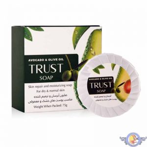 صابون آووکادو و زیتون تراست Trust Avocado & Olive Soap