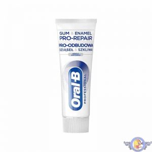 خمیردندان اورال-بی Gum&Enamel مدل Gentle Whitening حجم 75ml