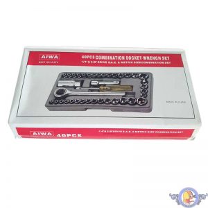 مجموعه 40 عددی آچار بکس AIWA