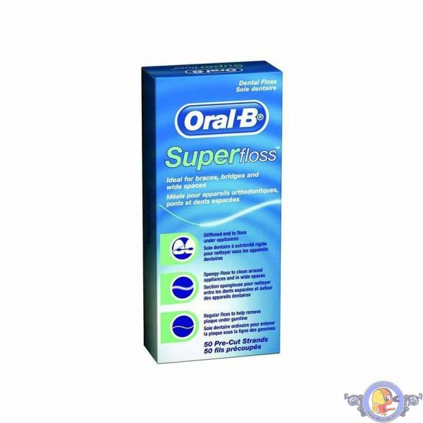 نخ دندان ارتودنسی اورال-بی مدل Super Floss