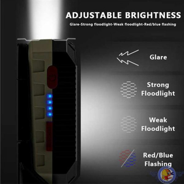 چراغ کار اضطراری شارژی و آهنربایی W599B