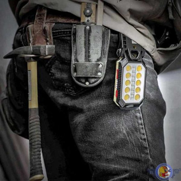 چراغ کار اضطراری شارژی و آهنربایی W599B