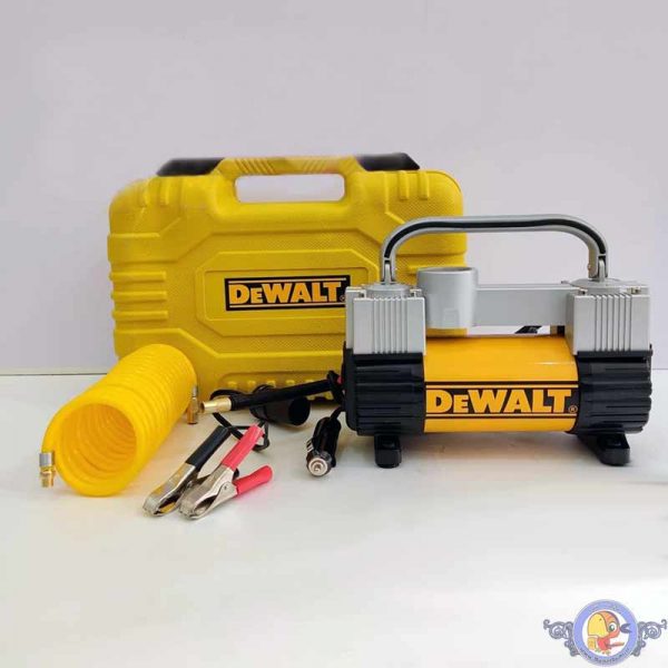 پمپ باد سیار خودرو دوسیلندر Dewalt DTP300