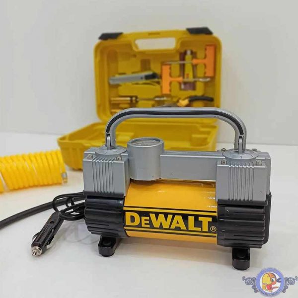 پمپ باد سیار خودرو دوسیلندر Dewalt DTP300