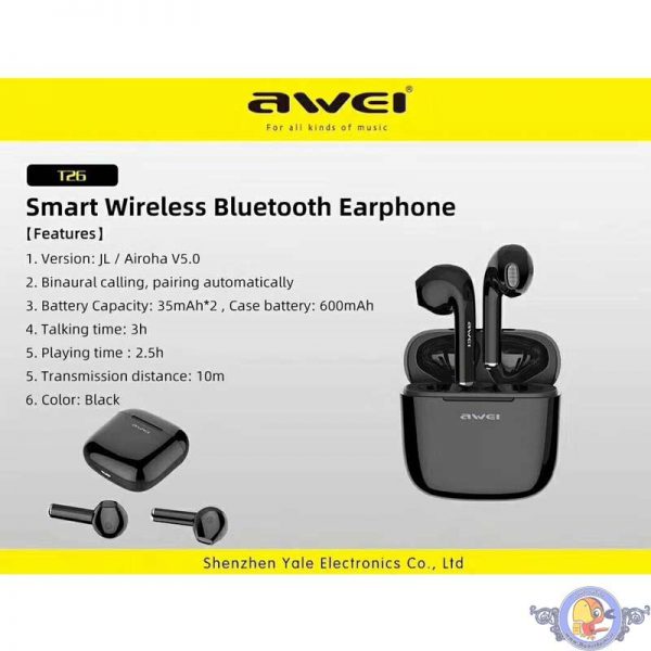 هدفون بی سیم اوی مدل T26