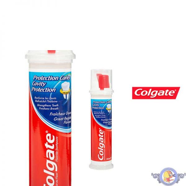 خمیر دندان پمپی کلگیت Colgate Protection Caries