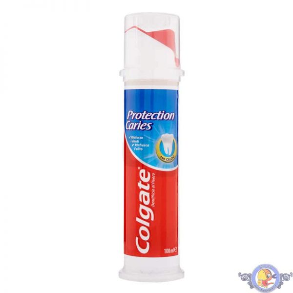 خمیر دندان پمپی کلگیت Colgate Protection Caries