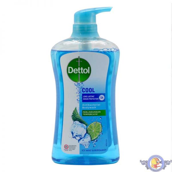 شامپو بدن پمپی آنتی باکتریال دتول مدل Cool icy mint