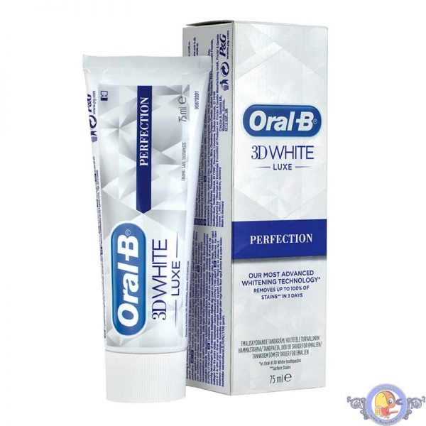 خمیردندان اورال-بی 3D WHITE مدل luxe حجم 75ml