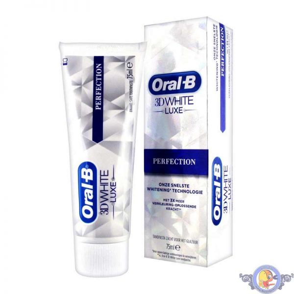 خمیردندان اورال-بی 3D WHITE مدل luxe حجم 75ml