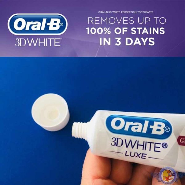 خمیردندان اورال-بی 3D WHITE مدل luxe حجم 75ml