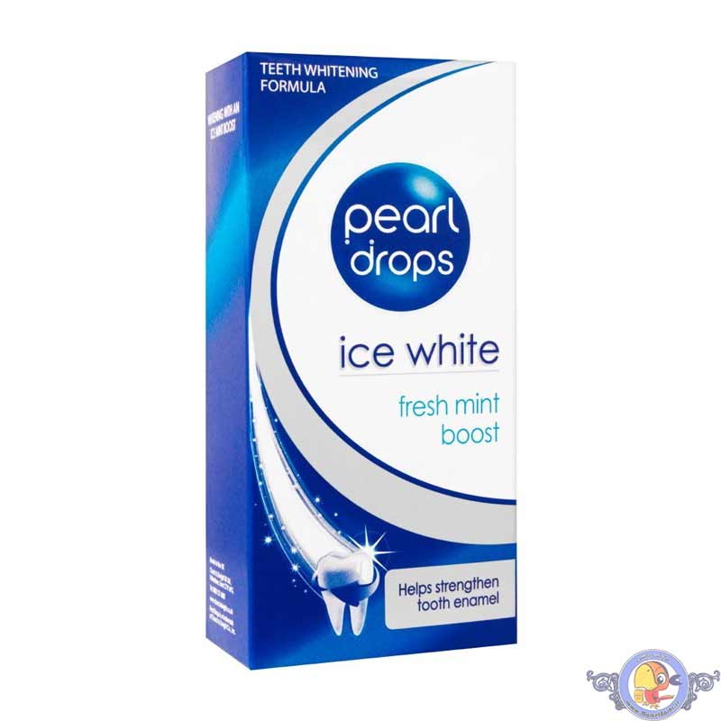 خمیر دندان پیرل دراپس Pearl drops مدل Ice White