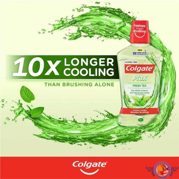 دهانشویه کلگیت Colgate مدل Plax Tea Fresh 500ml