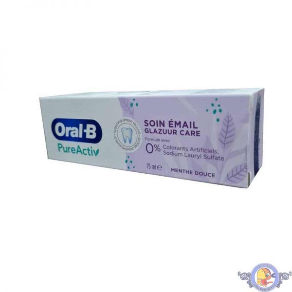 خمیر دندان اورال-بی Pure Active مدل SOIN EMAIL حجم 75 میل