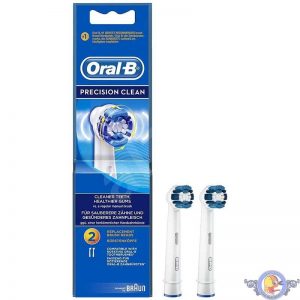 سری یدک مسواک برقی اورال-بی مدل Precision Clean بسته 2 عددی