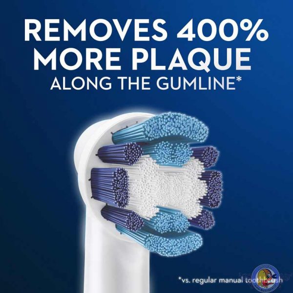 سری یدک مسواک برقی اورال-بی مدل Precision Clean بسته 2 عددی