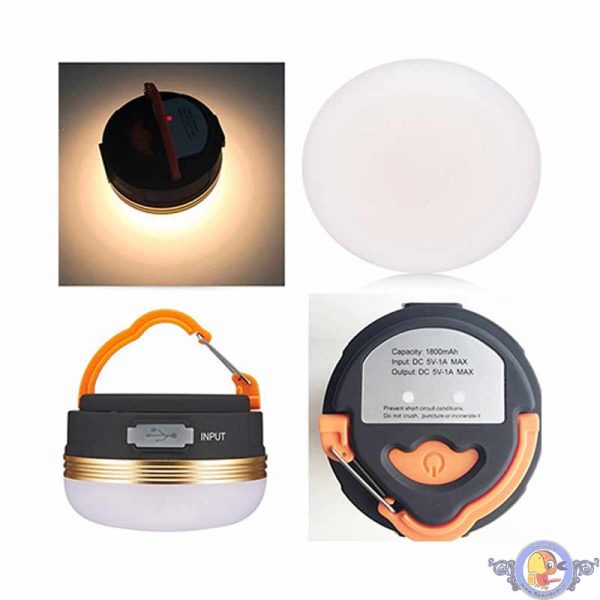 چراغ شارژی کمپینگ GLARE