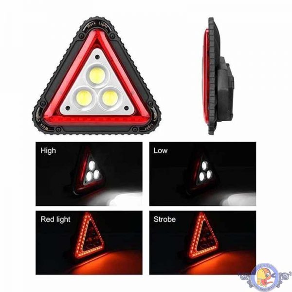 چراغ خطر مثلثی چندکاره مدل W842