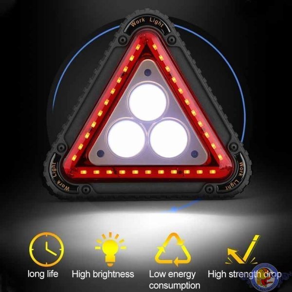 چراغ خطر مثلثی چندکاره مدل W842