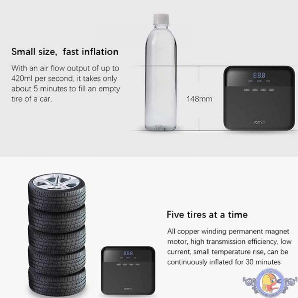 کمپرسور باد Xiaomi 70Mai Mi Drive TP03