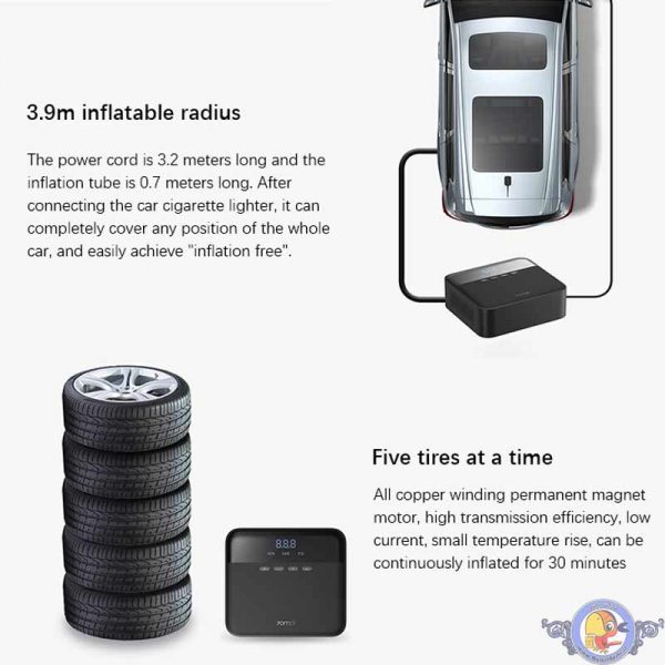 کمپرسور باد Xiaomi 70Mai Mi Drive TP03