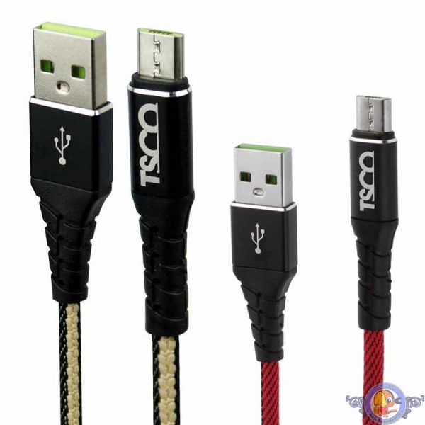 کابل تبدیل USB به microUSB تسکو مدل TC A72N طول 1 متر