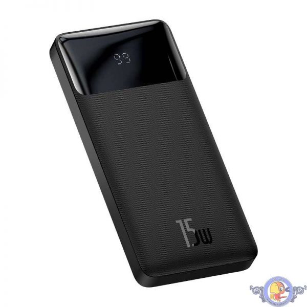 پاوربانک بیسیوس مدل PPDML-I01 ظرفیت 10000 میلی آمپر ساعت