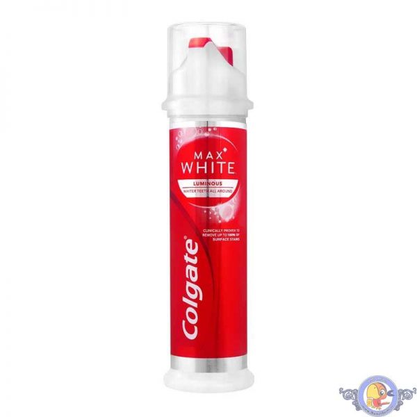 خمیر دندان پمپی سفیدکننده روزانه کلگیت Colgate Max White