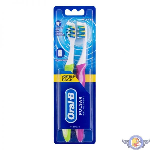 مسواک برقی اورال-بی مدل Pulsar Pro-Expert پک دو عددی