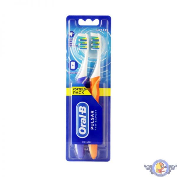 مسواک برقی اورال-بی مدل Pulsar Pro-Expert پک دو عددی