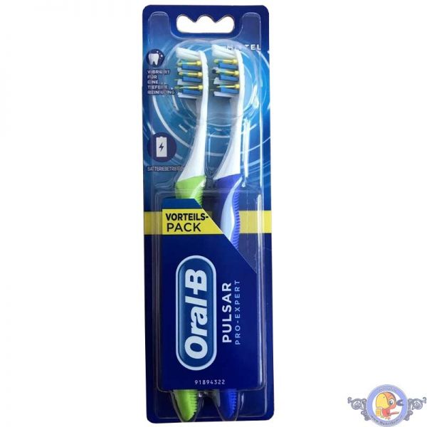 مسواک برقی اورال-بی مدل Pulsar Pro-Expert پک دو عددی