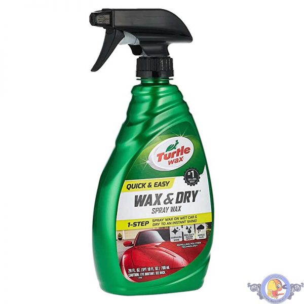 اسپری واکس نانو براق کننده بدنه خودرو ترتل واکس Turtle Wax مدل Wax & Dry
