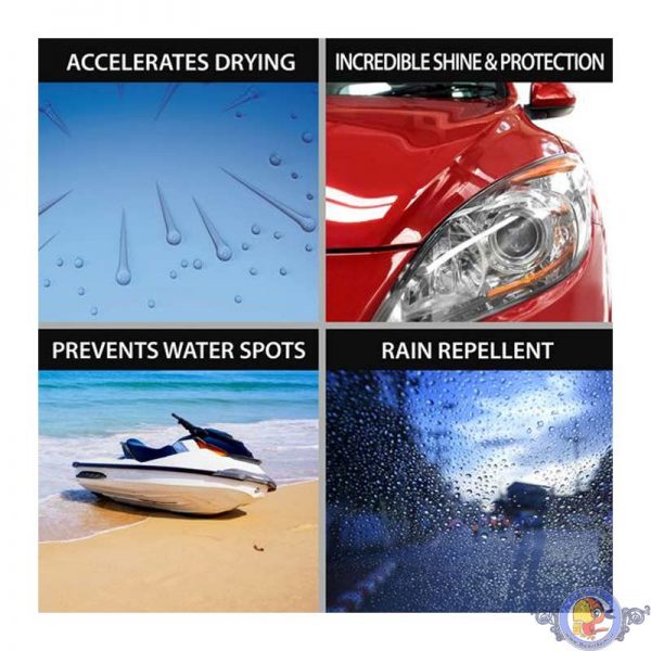 اسپری واکس نانو براق کننده بدنه خودرو ترتل واکس Turtle Wax مدل Wax & Dry