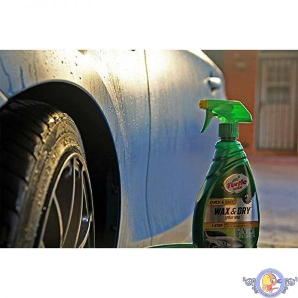 اسپری واکس نانو براق کننده بدنه خودرو ترتل واکس Turtle Wax مدل Wax & Dry