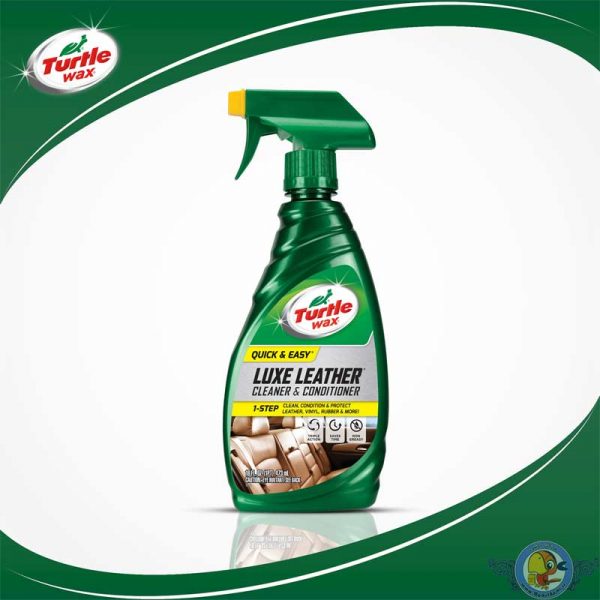 اسپری تمیز کننده و نرم کننده مخصوص چرم خودرو ترتل واکس Turtle Wax Luxe Leather